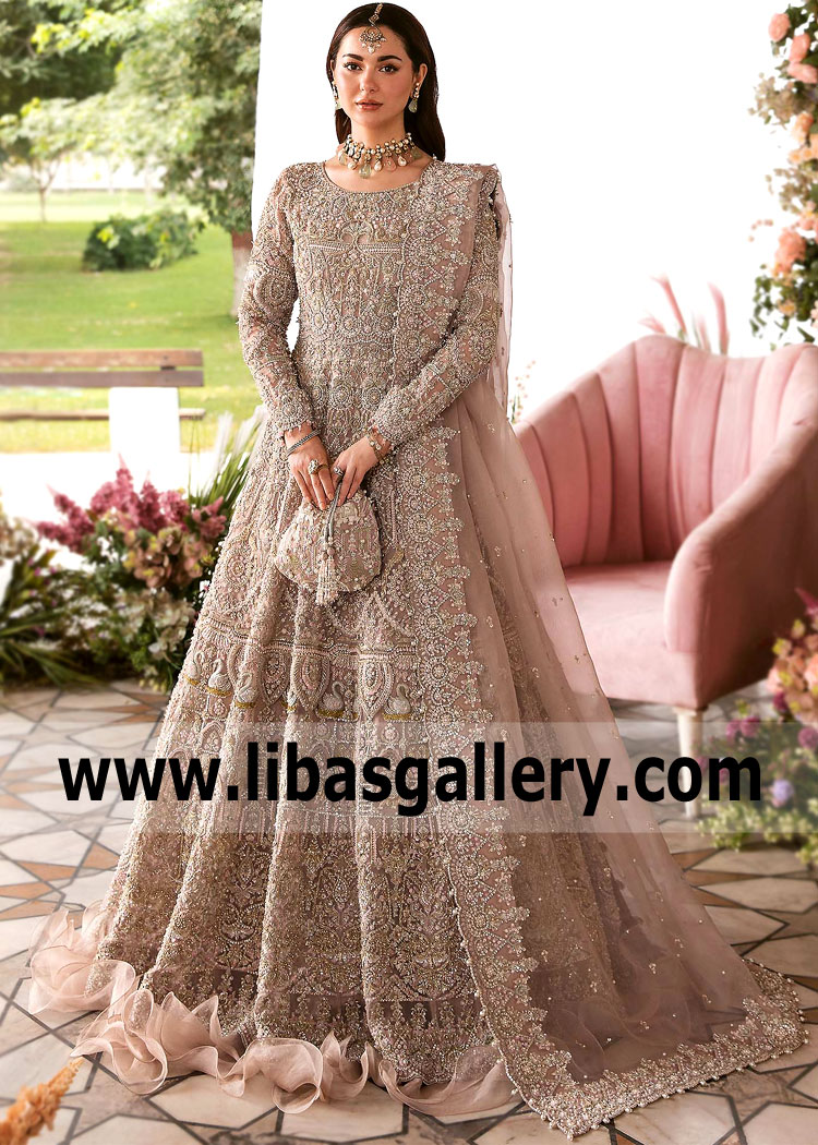 Hania Aamir Wear Bridal Dress, Hania Aamir Wedding Lehenga Rapids Illinois US Wedding Gown