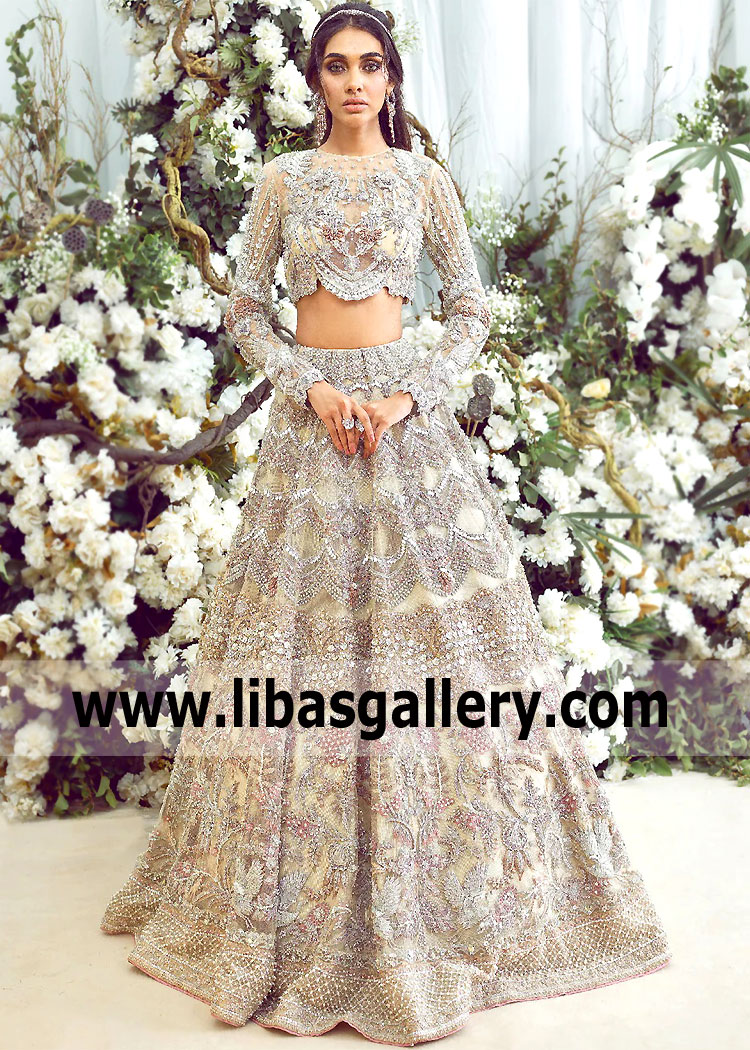 Latest Walima Dress Ypsilanti Michigan US Walima Reception Dresses for Bride Lehenga for Walima