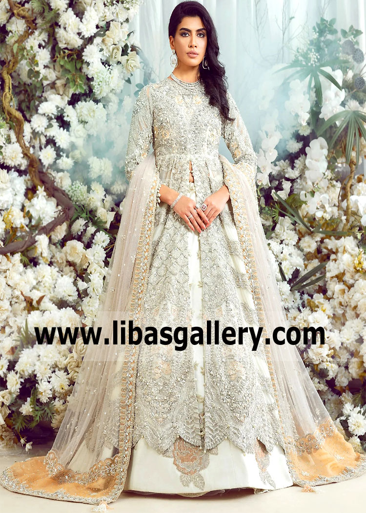 Pakistani Bridal Dresses Perth Australia Pearl White Pishwas Bridal Dresses Bridal Lehenga Dresses