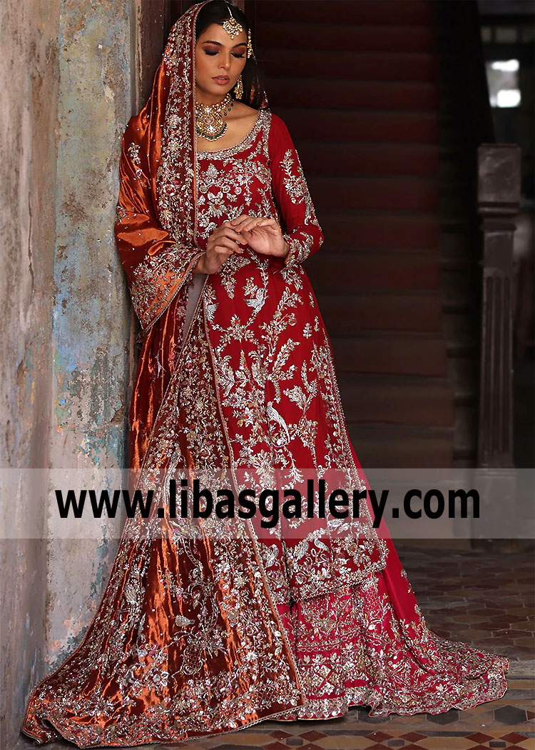 Claret Red Bridal Dresses Pakistani Wedding Dresses Glenfield Australia Designer Lehenga Dresses