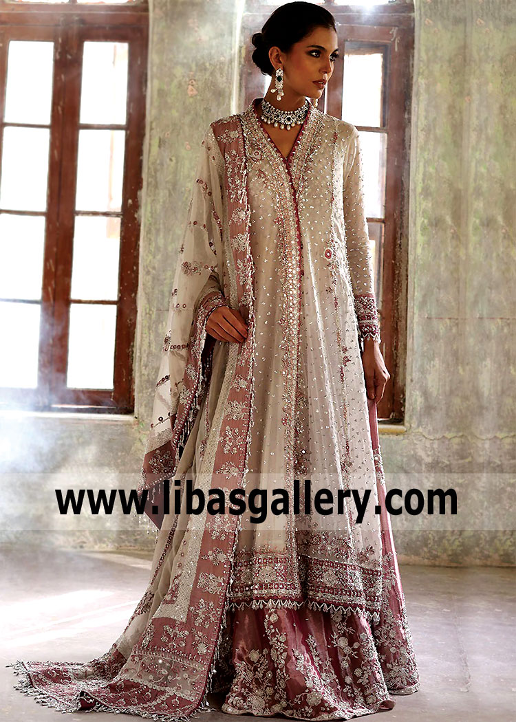 Designer Nida Azwer Bridal Dresses Collection Rochester New York USA Bridal Dresses Pakistani