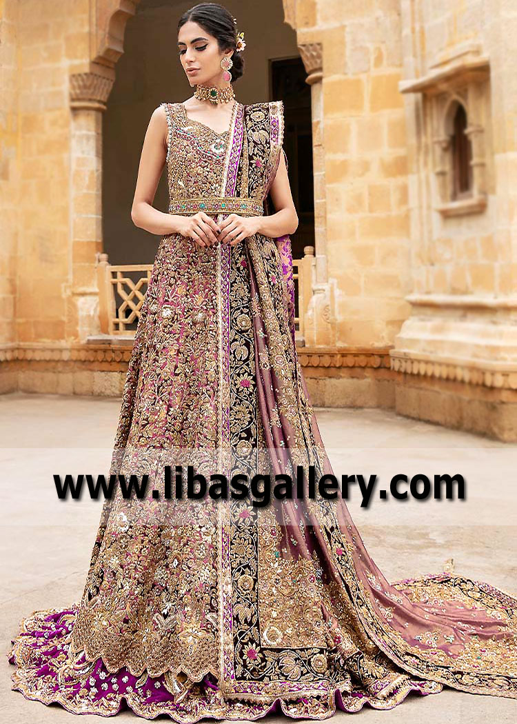 Tena Durrani Bridal Dresses Pakistani Bridal Lehenga Dress Fairfield New Jersey NJ USA Bridal Collection