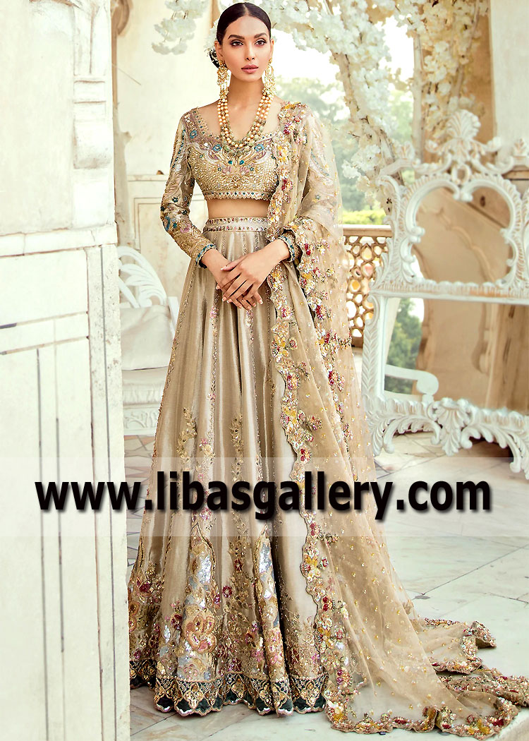 Pakistani Bridal Lehenga Choli Suit Tena Durrani Bridal Lehenga Choli Suits with price
