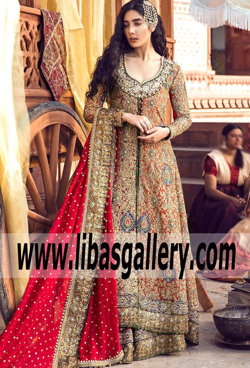 Traditional Wedding Gown with Sharara Breathtaking Traditional Wedding Dresses Paris France Wedding Sharara Pakistan