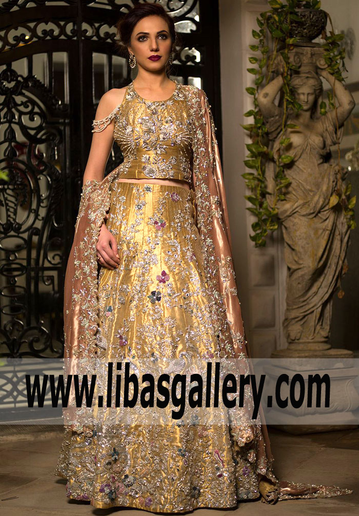 Nida Azwer Bridal Lehenga 2018 Collection Made to Order Bridals New York, California, New Jersey, USA