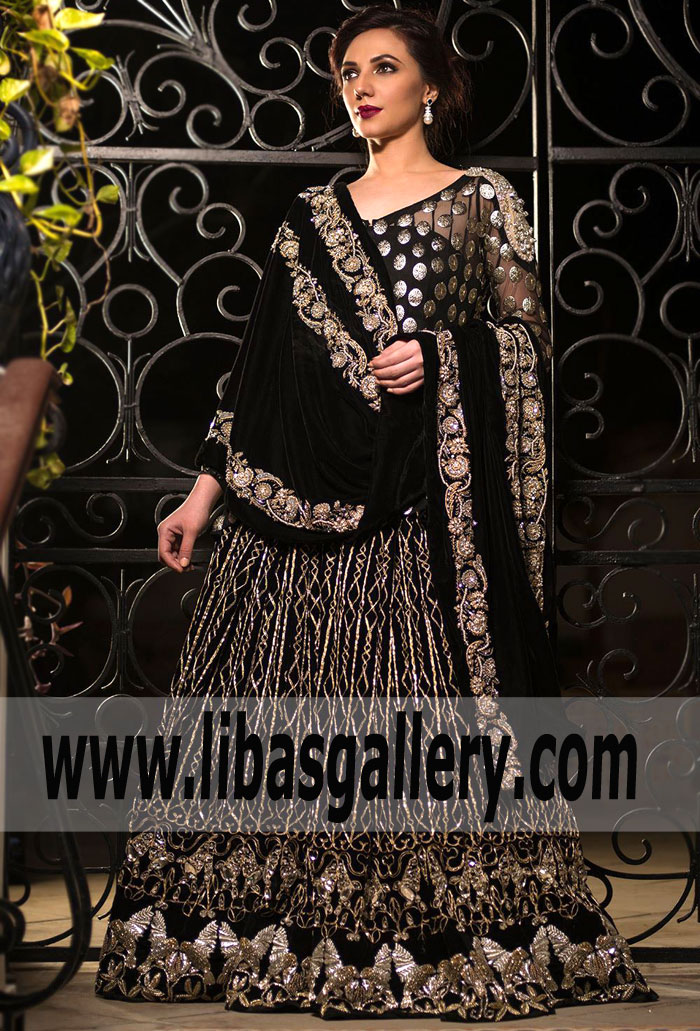 Nida Azwer Bridal Dresses 2018 Collection in USA, Canada, UK, Australia
