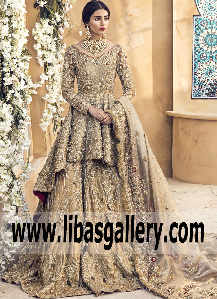 ghagra for reception