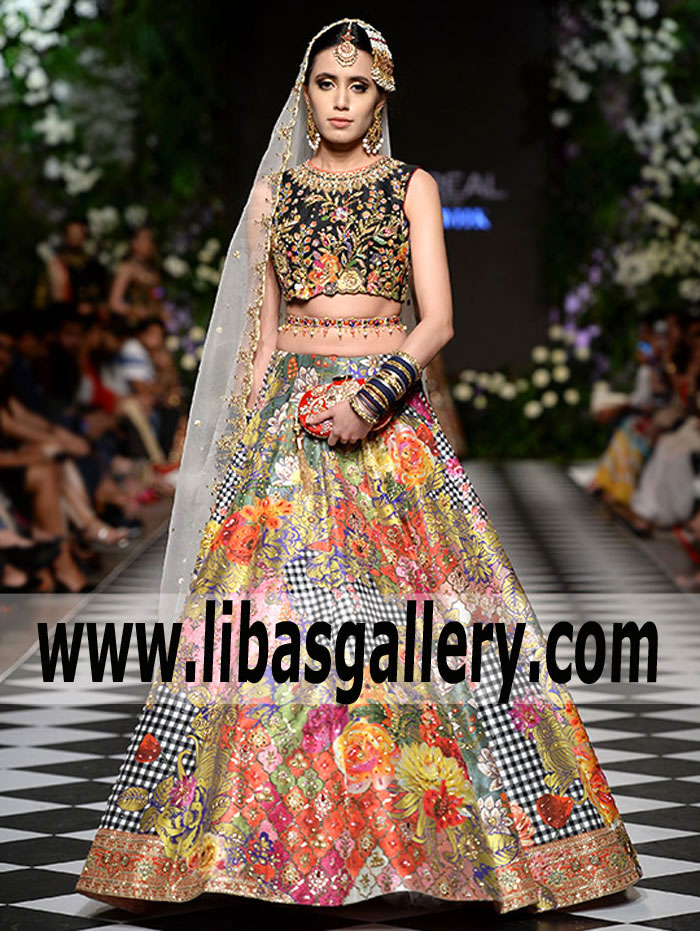 Nomi Ansari Bridal Dresses Collection 2018 Yonkers New York USA Latest Bridal Lehenga Dresses