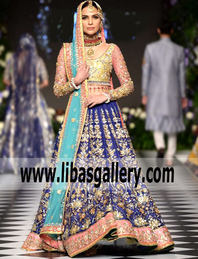 nomi ansari wedding collection 2018