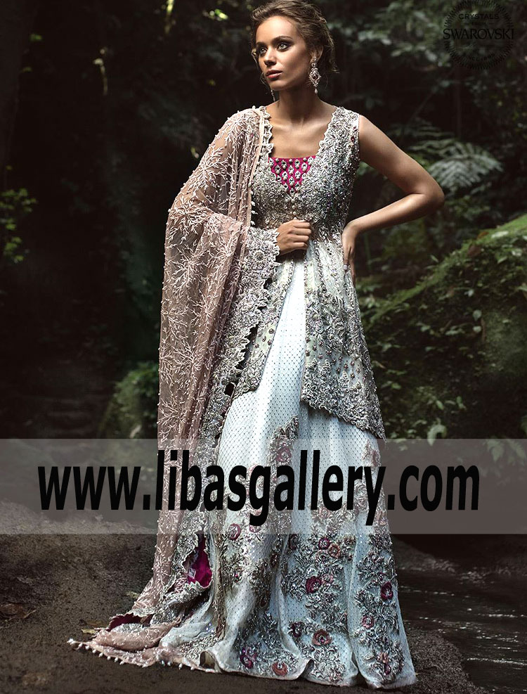 Designer Bridal Lehenga for Walima Event Boxboro Massachusetts US Pakistani Designer Zainab Chottani Bridal Dresses Designer Bridal Lehenga for Walima Event Boxboro Massachusetts US Pakistani Designer Zainab Chottani Bridal Dresses