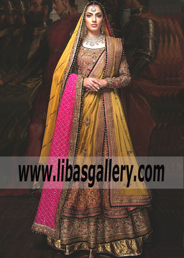 Fahad Hussayn Dresses and Fashion Accessories for Weddings | Luxurious Bridal Lehenga | Wedding Dresses | Latest Pakistani Designer Lehenga Dresses on sale