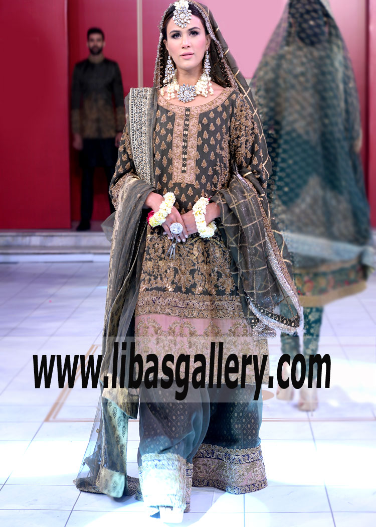 sharara designer dress