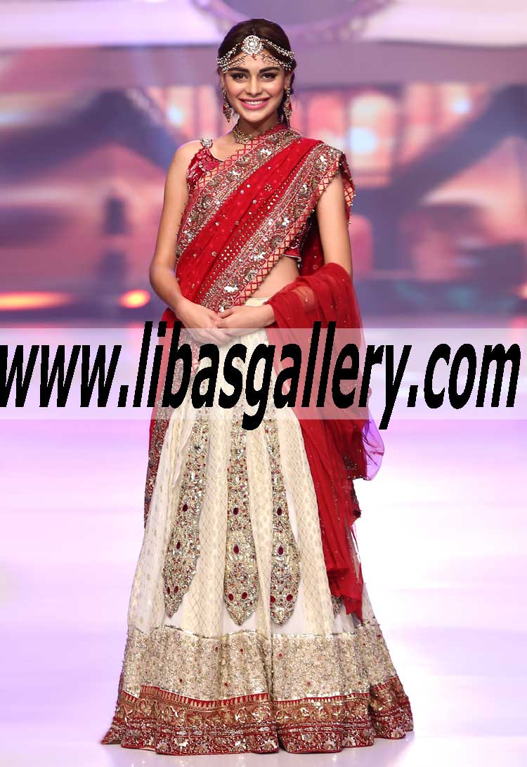 Ayesha Ibrahim latest bridal dresses, collections, Telenor Bridal Couture Week designs and trends Madison Heights Michigan MI US