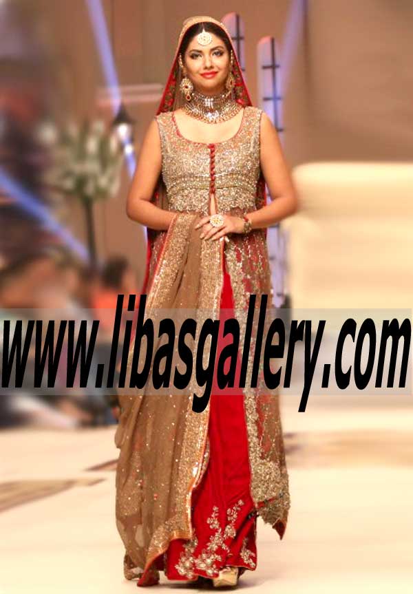 2015 Wedding Dresses in Telenor Bridal Couture Week 2014 | Aisha Imran Wedding Dress New York California CA USA