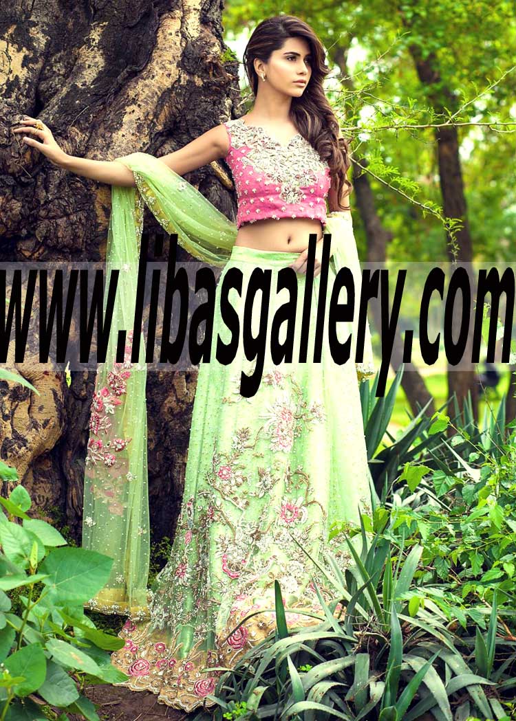 Shiza Hassan 2016 Bridal Lehenga Dresses Hudsonville Michigan US Shiza Hassan Lehenga Dresses Online