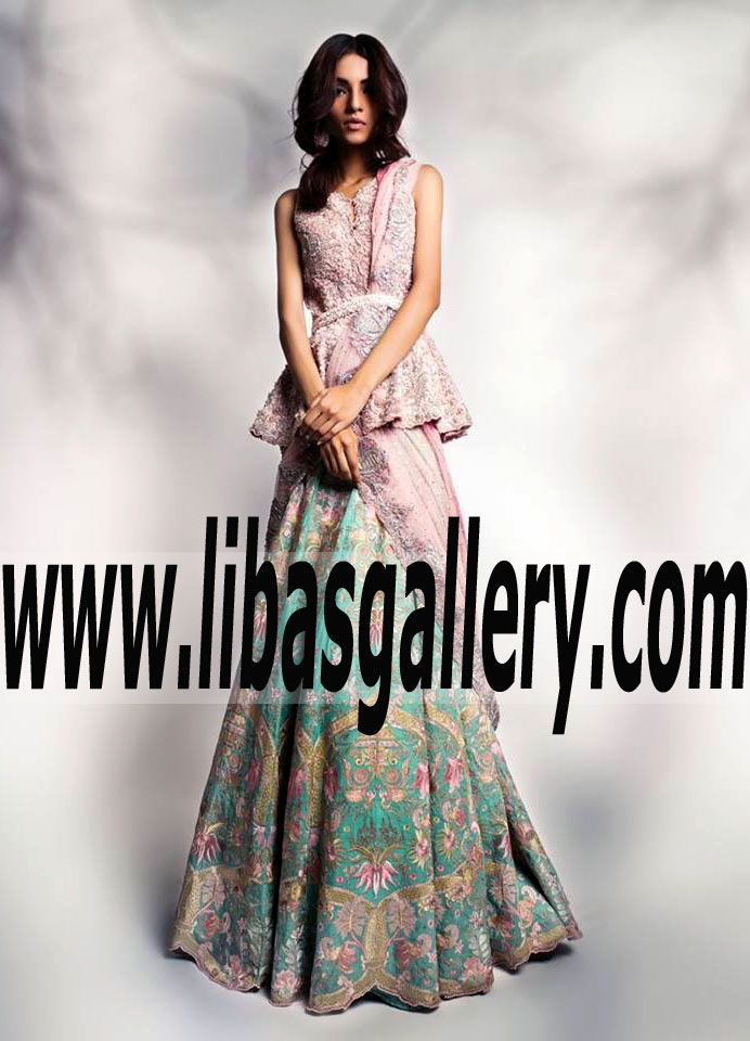 SANA SAFINAZ Bridal Wedding Lehenga | Buy Online Bridal Lehengas Choli Dresses | SANA SAFINAZ Wedding Lehengas Choli