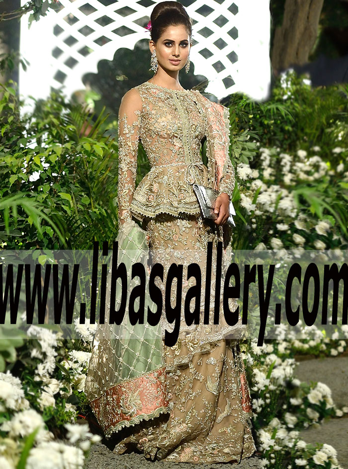 Elan Palais Indochine Mermaid Lehenga Dresses | Shop Elan Palais Indochine Mermaid Lehenga Online | Manchester UK