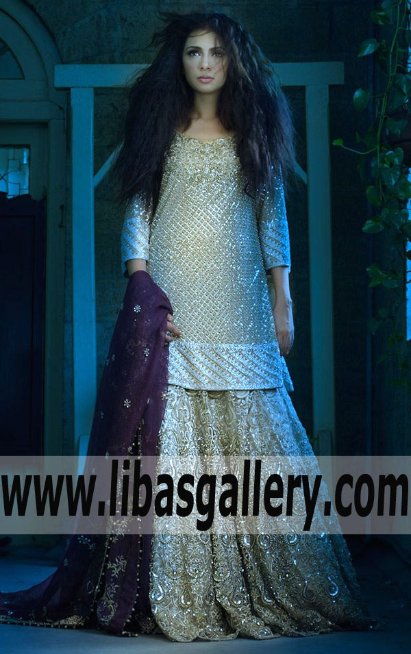 Glamorous Bridal Wear with Bridal Lehenga Tena Durrani Bridal Wear Jackson Heights New York USA Bridal Lehenga Online Store