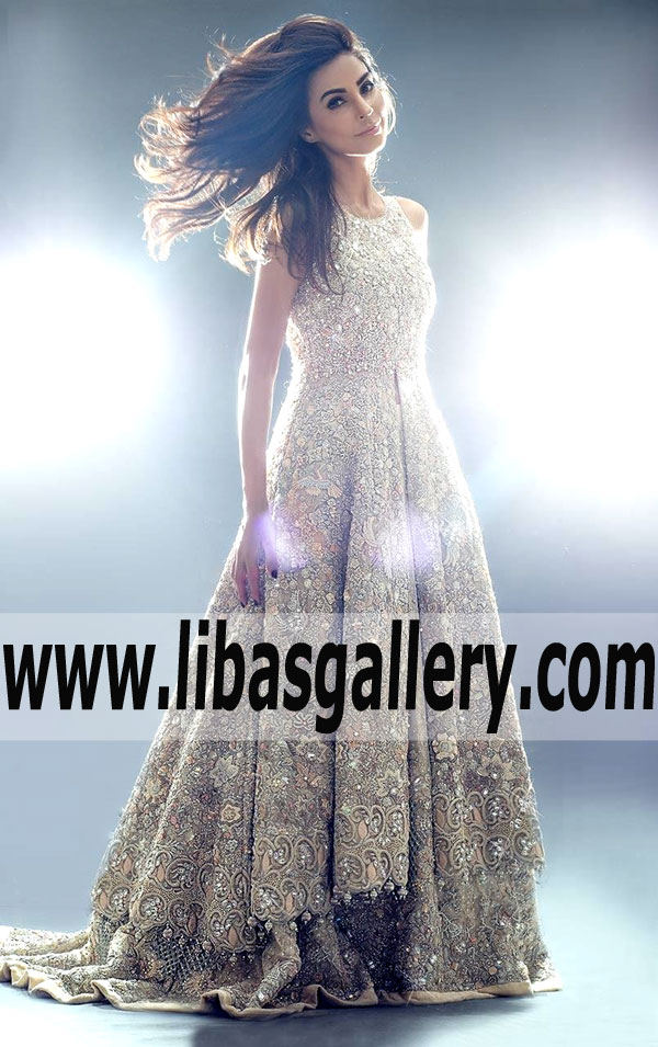 Beautiful Tena Durrani BRIDAL Dresses 2017 | Free Rapids Illinois USA Delivery on Luxurious GOWN Dresses New Arrivals | www.libasgallery.com