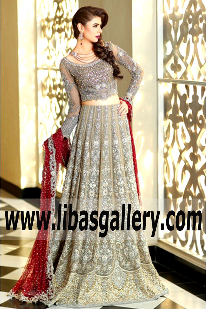 maria b lehenga choli