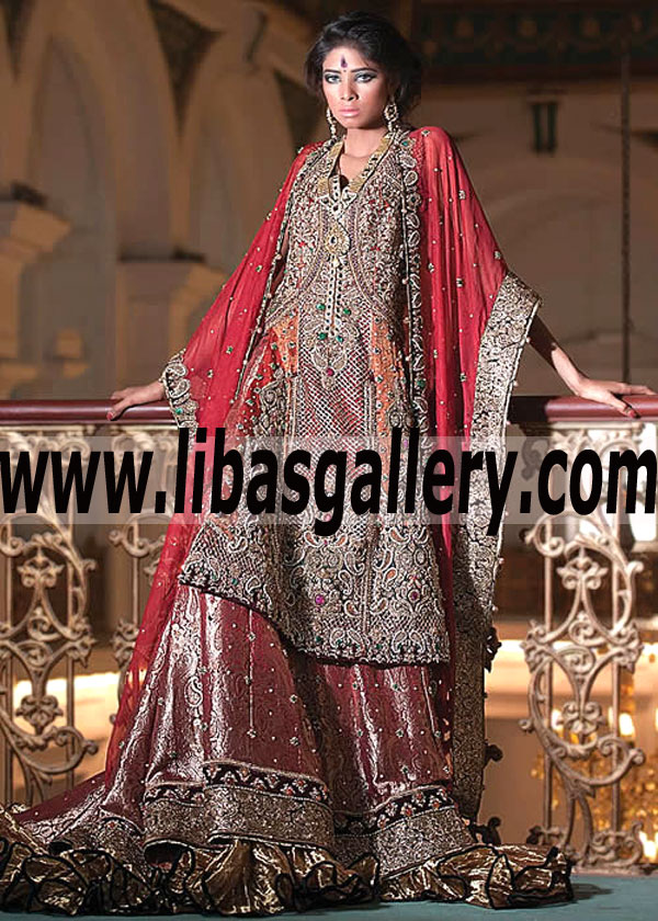 Zahra Gardezi Wedding Dresses Pennsylvannia PA USA - Shop for Zahra Gardezi Latest Bridal Dresses on www.libasgallery.com