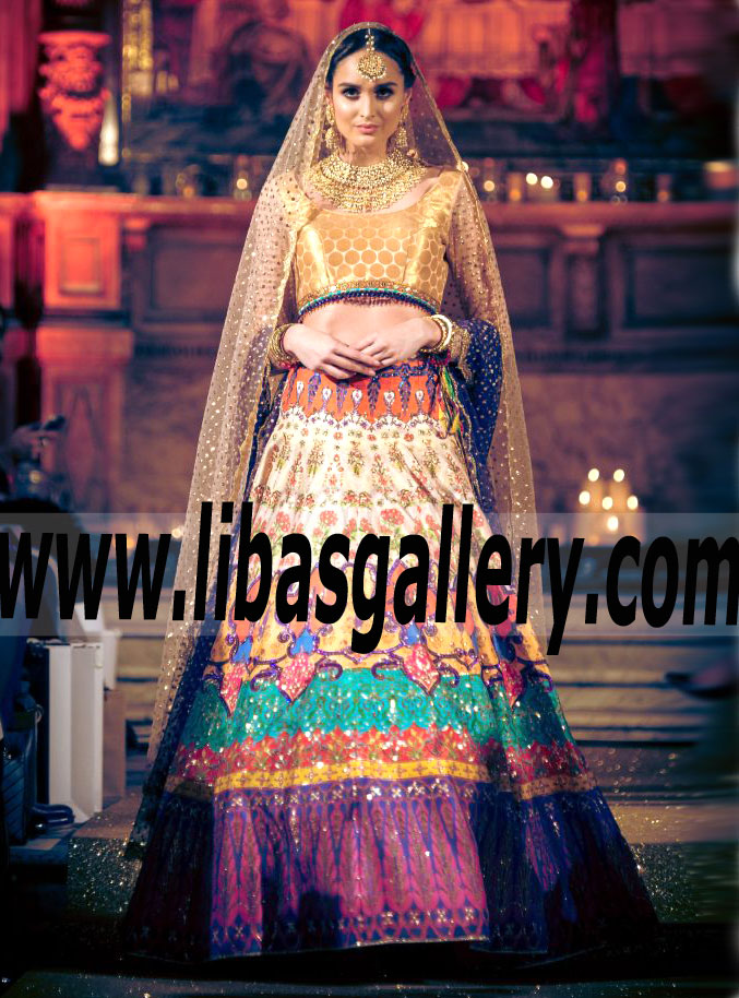 Nomi Ansari Bridal Dresses New Look | Fashion Parade London 2017 Latest Styles | Edinburgh UK