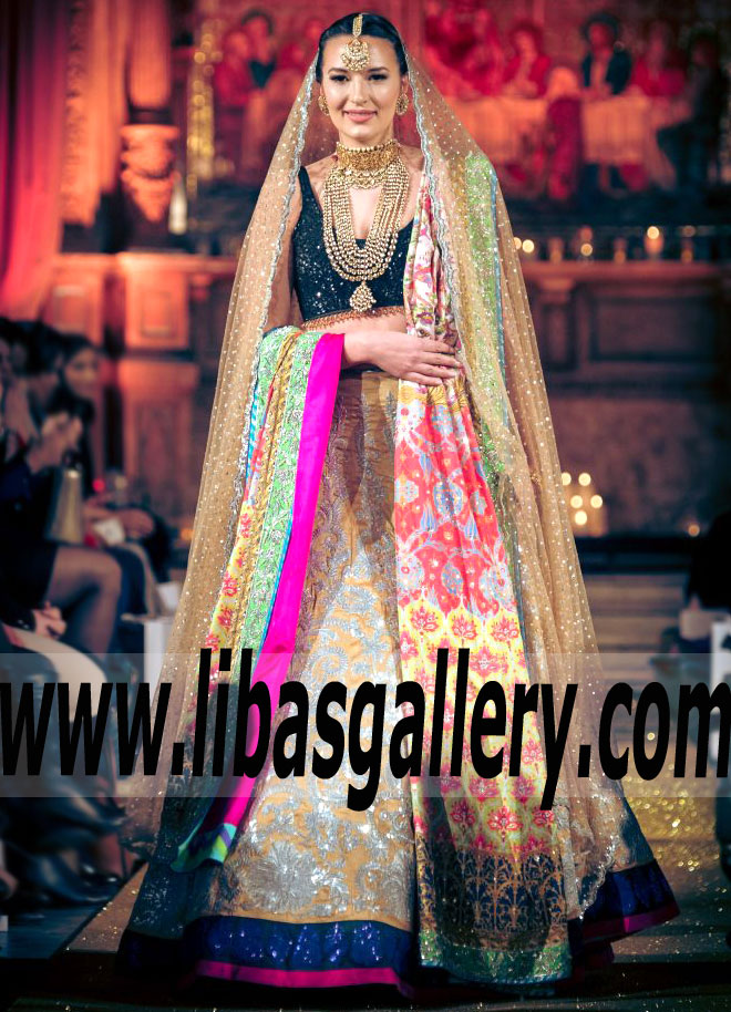 Nomi Ansari Bridal Lehngas Asian Bridal Lehngas Fashion Parade