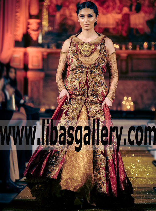 Nilofer Shahid Bridal Gown Dresses Asian Designer Bridal Gowns