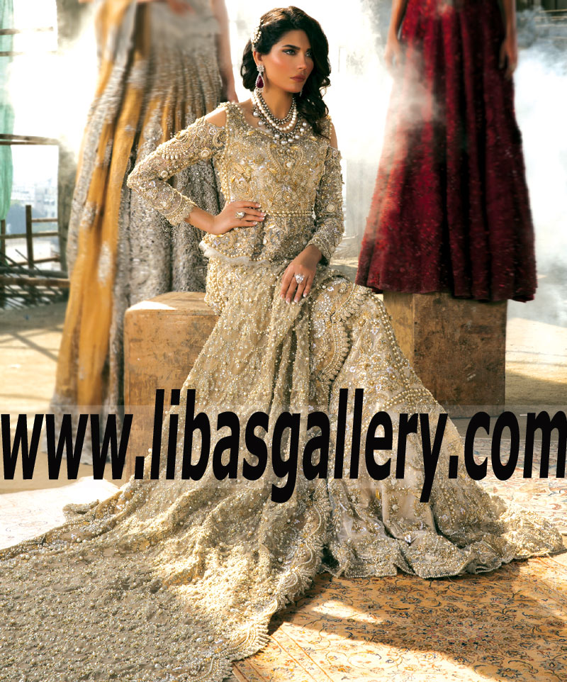 Beautiful Sana Safinaz bridal dresses Asian Bridal Wear Collection 2017-2018 by Designer Sana Safinaz Bethesda Washington USA