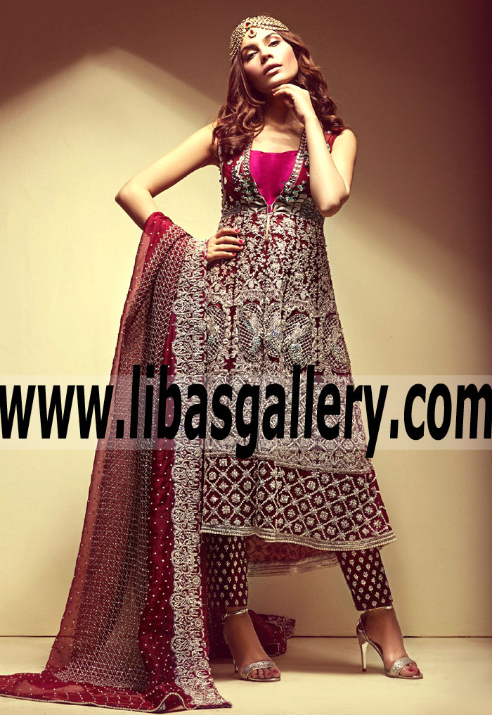 MAHGUL Designer Wedding Anarkali Dresses Pakistani Anarkali Dresses Hollis New York NY USA MAHGUL Designer Wedding Anarkali Dresses Pakistani Anarkali Dresses Hollis New York NY USA