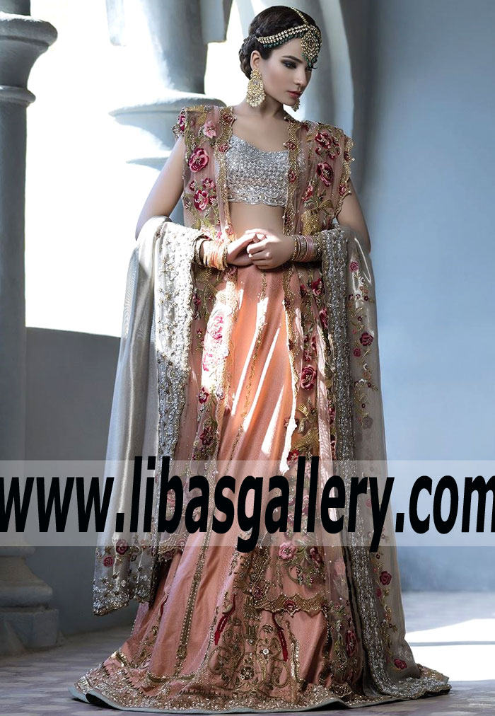 Beauteous Bridal Lehenga Dress Sania Maskatiya Bridal Lehenga