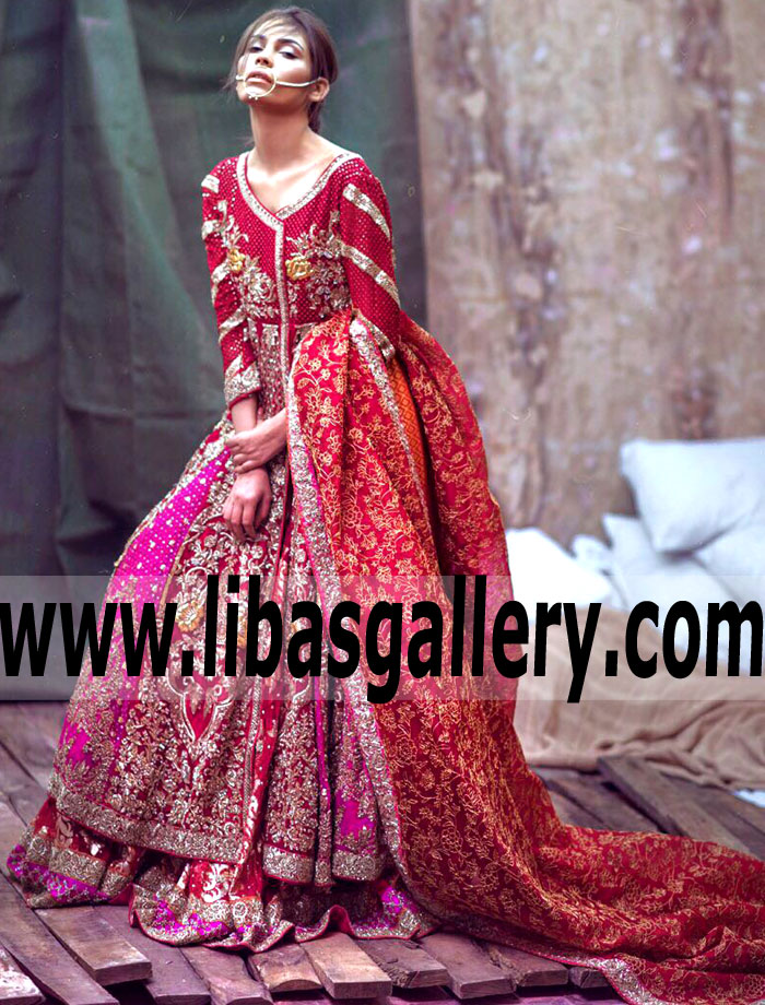 Pakistani Bridal Lehenga San Francisco CA USA Zarmisha Dar Angrakha Bridal Collection Shop for Bridal Wear Pakistani Bridal Lehenga San Francisco CA USA Zarmisha Dar Angrakha Bridal Collection Shop for Bridal Wear