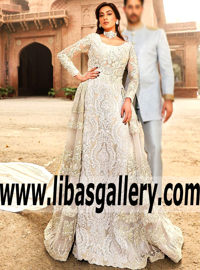 Outstanding Wedding Gown For Modern Brides Asian Bridal Dresses San Mateo California CA USA Faraz Manan Bridal Dresses