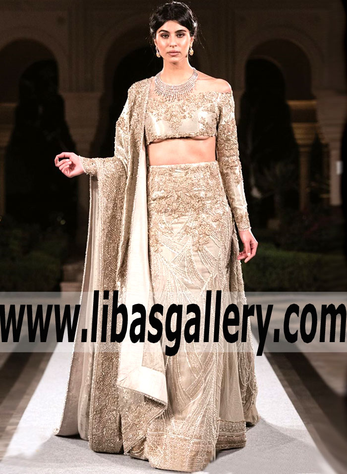 Designer Bridal Lehenga Dress for Wedding Faraz Manan Dresses 2018 Faraz Manan Bridal Dresses Abu Dhabi, Sharjah, Ajman