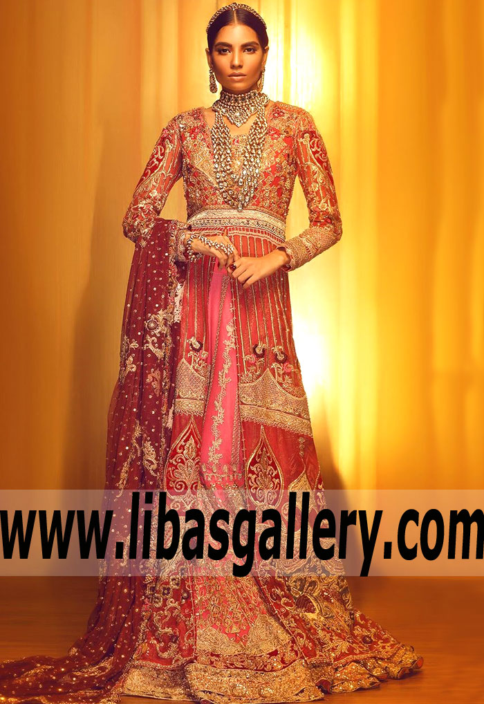 Designer Bridal Gharara Pakistani Bridal Gharara Find the best Tena Durrani Bridal Dresses Perth Australia Safe & Secure Shopping