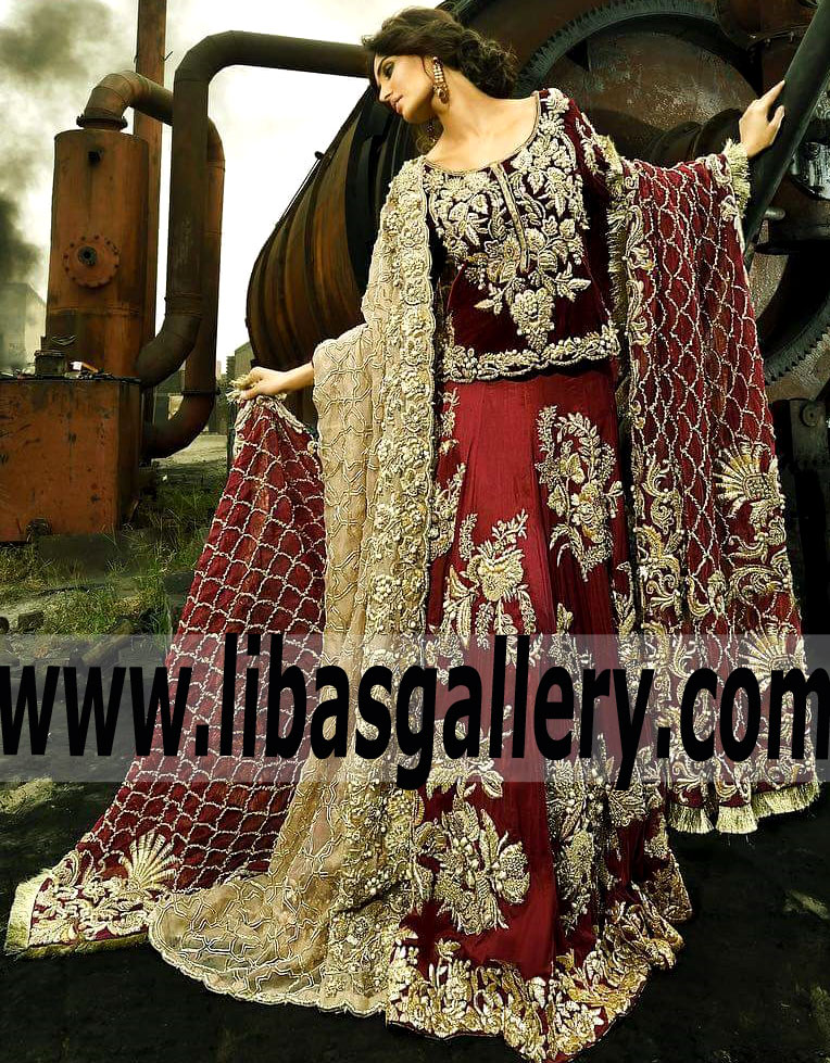 Latest Bridal Suits SOUCHAJ Atlanta Georgia USA Pakistani Bridal Lehenga Dresses