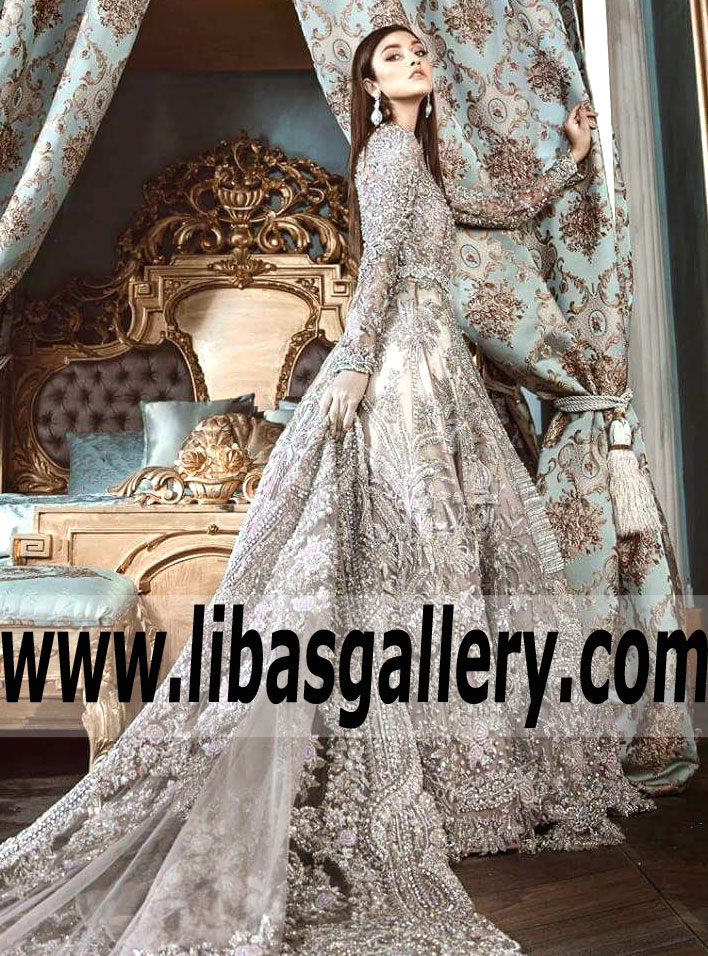 Pakistani Bridal Gown for Wedding and reception Republic Womenswear Pakistani Bridal Dresses Houston Texas TX USA