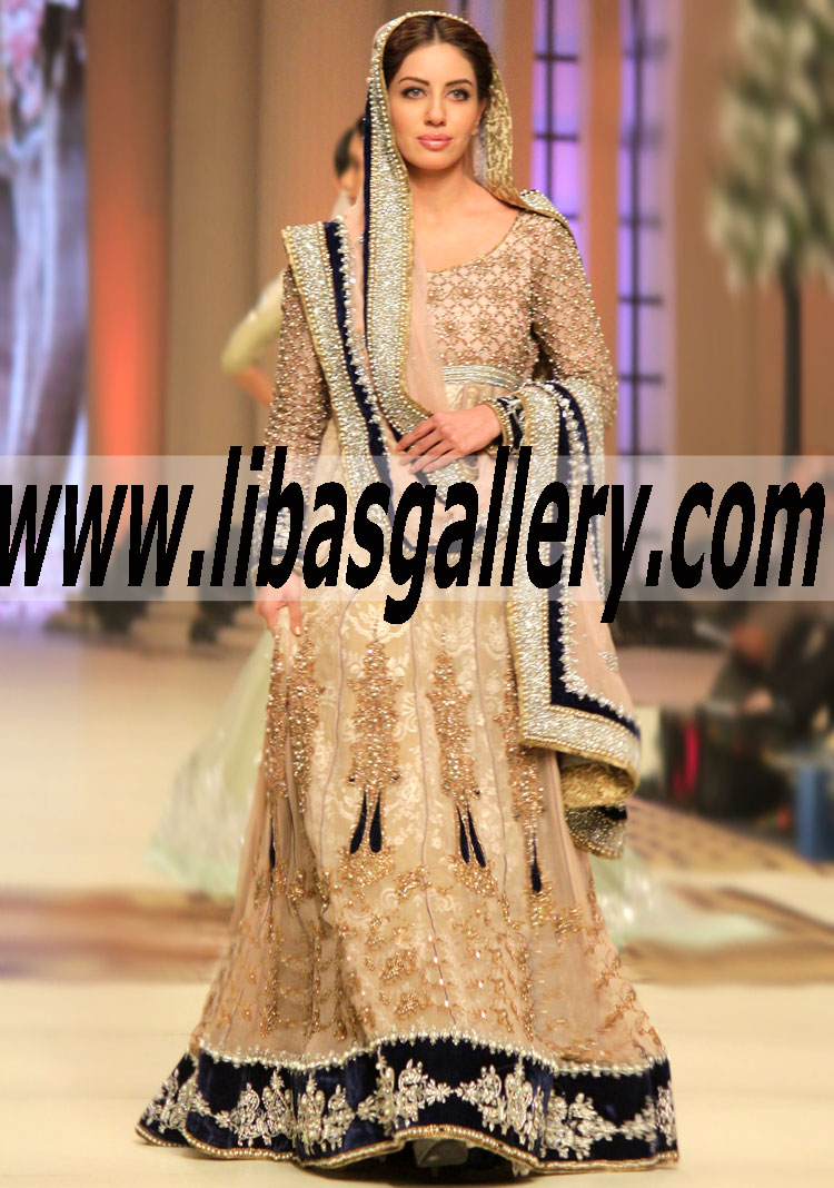 Ammar Shahid Designer Bridal Dresses - Ammar Shahid Wedding Gowns Online - Oslo Norway |www.libasgallery.com