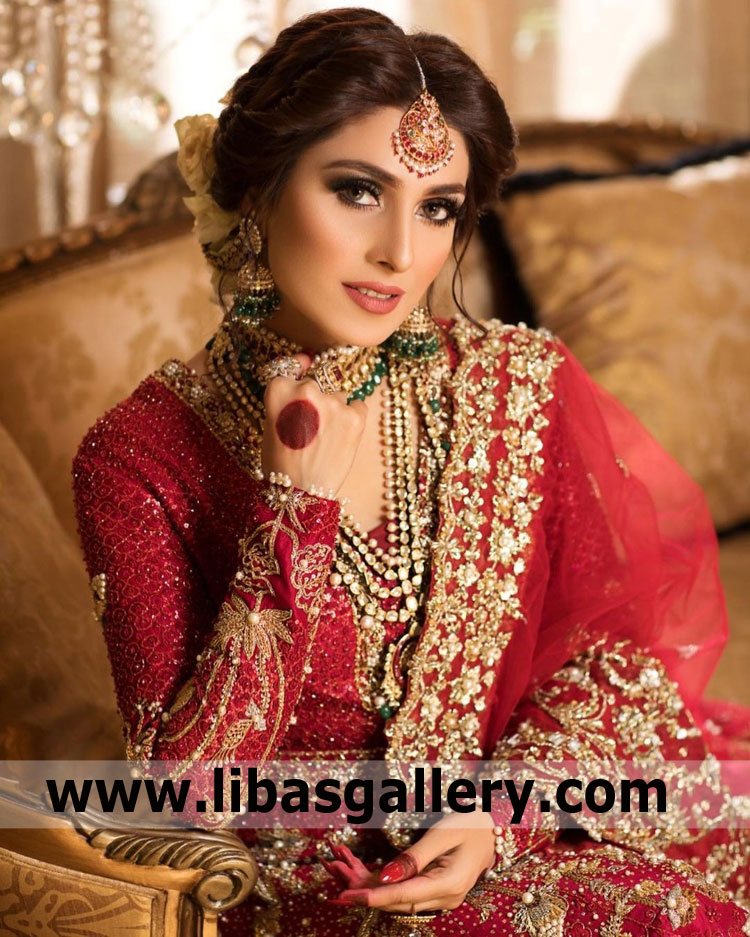 delicate bridal jewellery set emerald and ruby in 925 sterling silver choker necklace earrings tika ings tika ayeza khan pretty face france germany greece