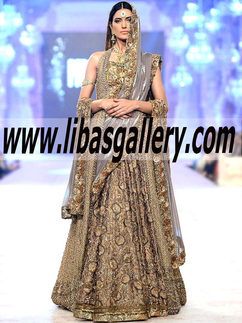 Sana Safinaz Vintage style Traditional Bridal dresses for women in embellishment and embroidery, Traditional Bride sequin dresses, floral dresses, available in Big sizes, large and tall, plus sizes, full figured, petites, missy.