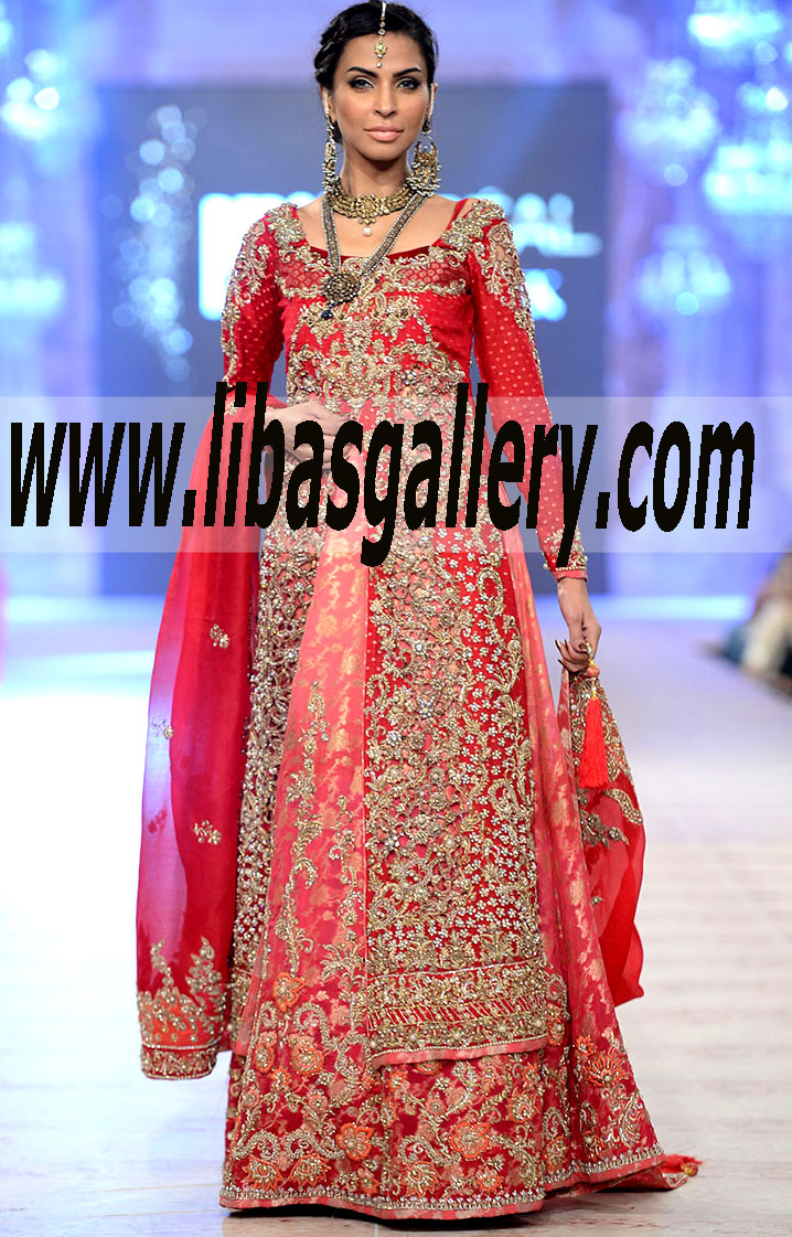 Nickie Nina Wedding Dresses 2015: Nickie Nina PFDC LOreal Paris Bridal Week Latest Wedding Gowns and Bridal Wear Gowns - www.libasgallery.com Shop Now in Matawan New Jersey