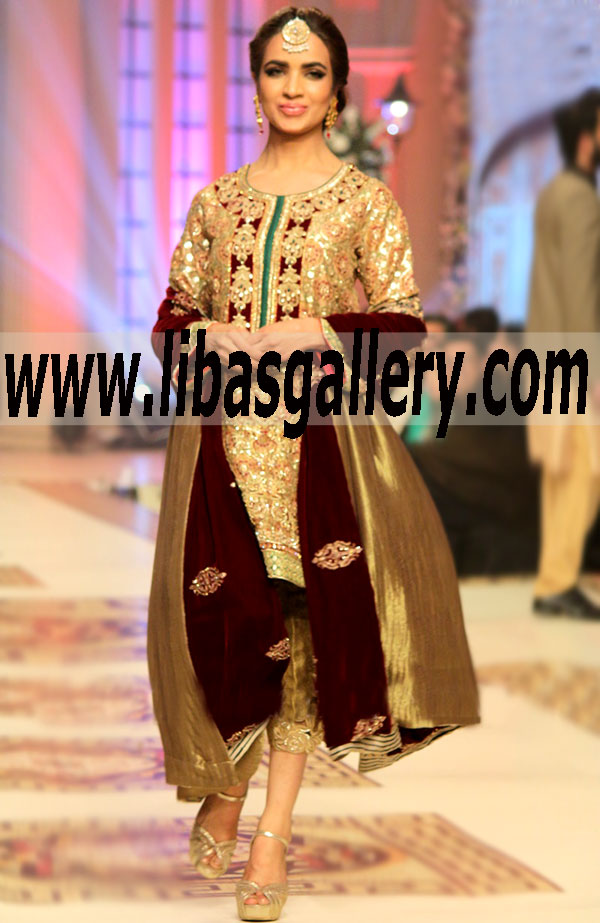 Asifa & Nabeel | New Arrivals - Designer Asifa & Nabeel Dresses - Women`s Designer Bridal Sharara Anarkali Salwar Kameez Churidar Suits - Designer Clothing in lincolnwood Illinois IL USA