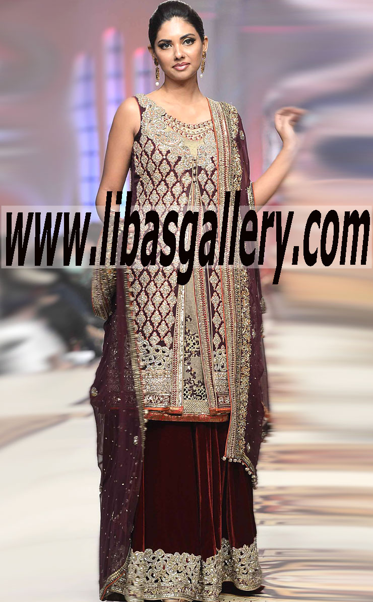 Asifa & Nabeel New Arrival Bridal Wear Collection 2015, Asifa & Nabeel Klah Wedding Collection at Telenor Bridal Couture Week Deliver Bridal dresses in Sydney, Brisbane, Melbourne, Adelaide, Darwin and Perth