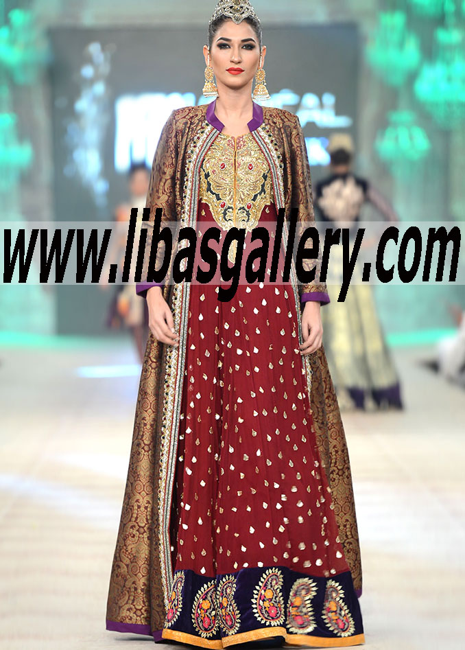 Akif Mahmood Beautiful Bridal Dresses Collection 2015 from PFDC L`Oreal Paris Bridal Week Buy Now Akif Mahmood Beautiful Bridal Dresses Collection 2015 from PFDC L`Oreal Paris Bridal Week Buy Now