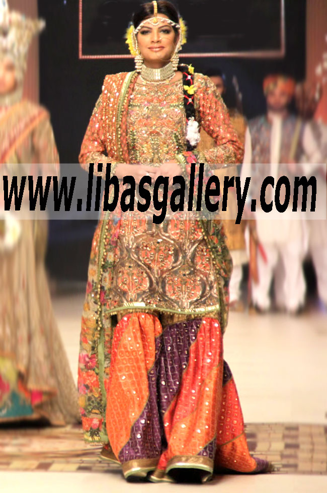 Bridal Wear Dresses 2015 for Bridal by Fahad Hussayn  | Latest Bridal Fashion Week Sydney Australia