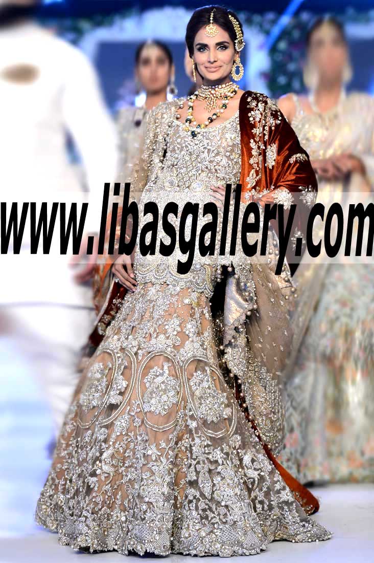 Elan Luxury  Bridal Wear 2015  Dresses | Elan PFDC Loreal Paris Bridal Week 2015 Dresses To Wear To A Wedding.