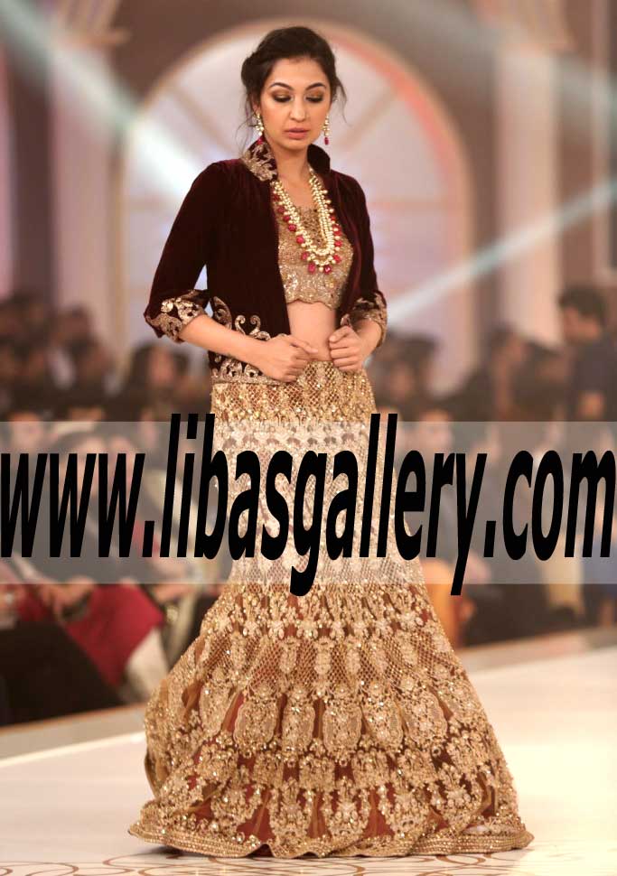 Sobia Nazir Wedding Dresses 2016 2017, Sobia Nazir Grandiose Spring Summer Collection from Telenor Bridal Couture Week, FAST shipping in Northridge California CA USA