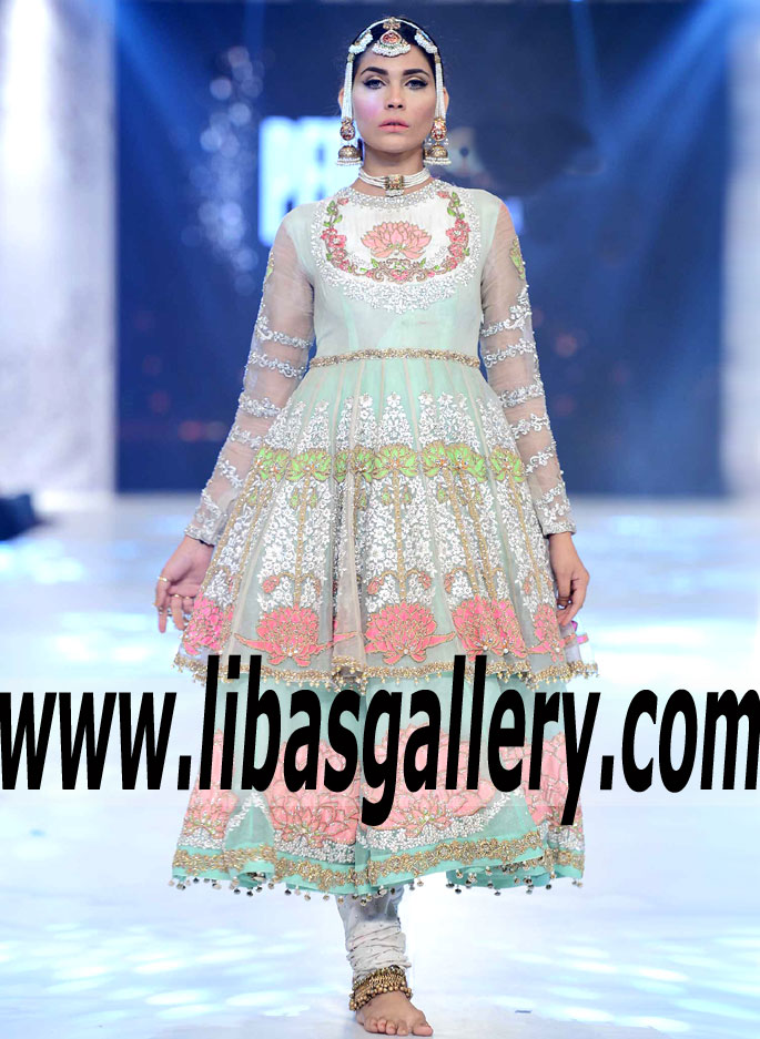 ALI XEESHAN - Pakistani Fashion Designer ALI XEESHAN SPECIAL OCCASION WEAR 2017 Collection Buy Online in Keynes UK