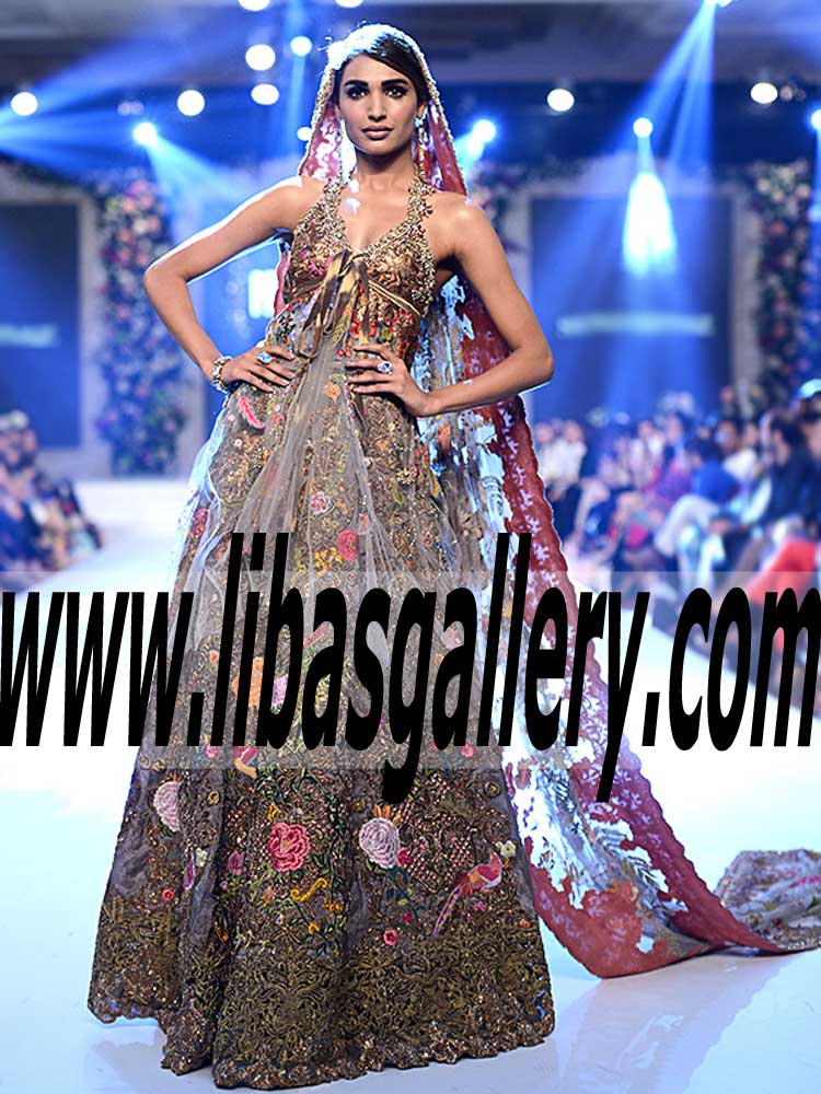 Sana Safinaz | Updated Splendorous Bridal Wear 7 days a week - Huntington New York NY USA Anarkali Gown Shop Online
