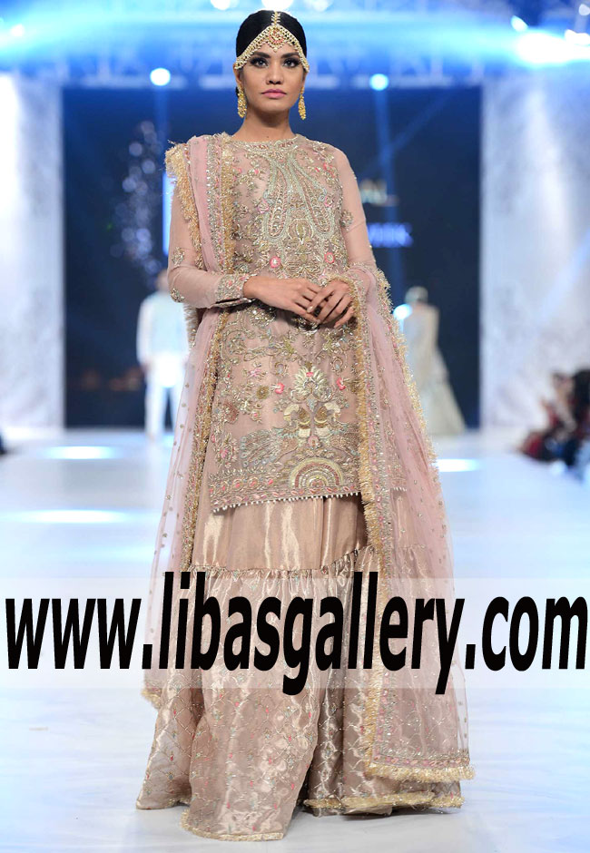 Zara Shahjahan Wedding Dresses | Zara Shahjahan Wedding Gharara | Zara Shahjahan PLBW Bridal Dresses in Woodlawn Maryland USA